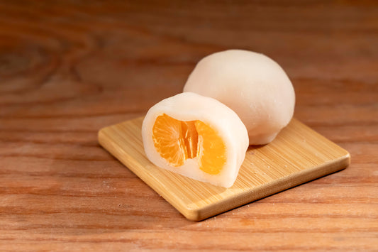 Tangerine Mochi (Whole Tangerine, no bean paste)