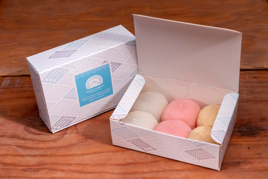 Assorted Trays and Packs of Mochi