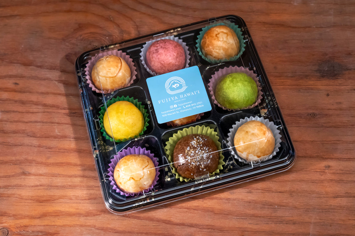 Assorted Trays and Packs of Mochi