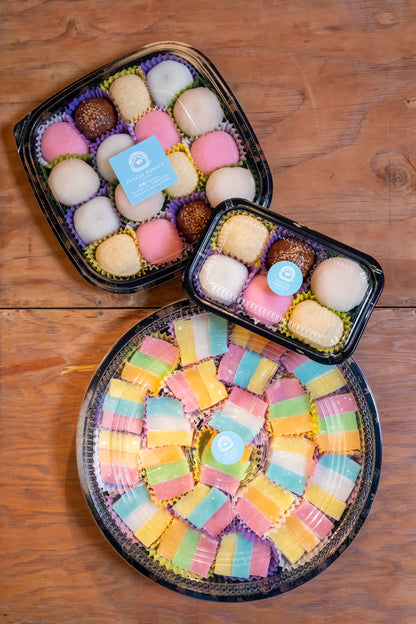 Assorted Trays and Packs of Mochi